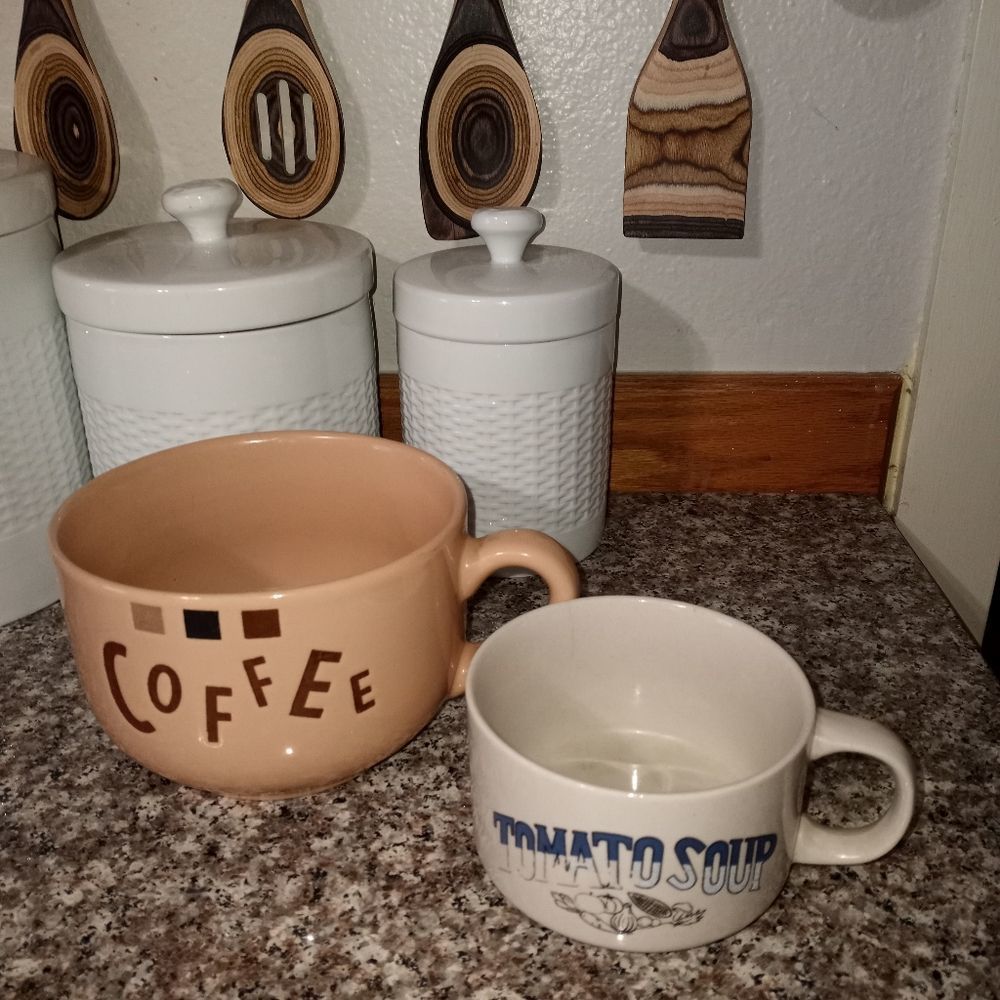 Large Brown Coffee Mug